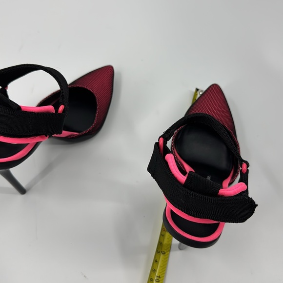 JESSICA SIMPSON Women’s Pink and Black Pointy Stiletto Heels Size 6 NWOT - Picture 12 of 17
